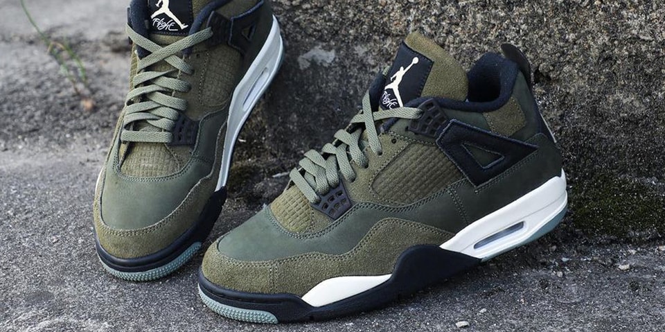 First Look at the Air Jordan 4 Craft "Medium Olive"