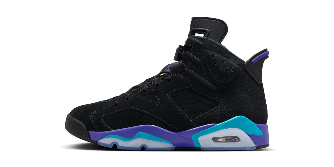 Official Images Of the Air Jordan 6 "Aqua"