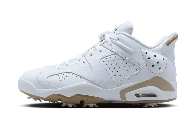 Air Jordan 6 Low Hits the Links in "White/Khaki"