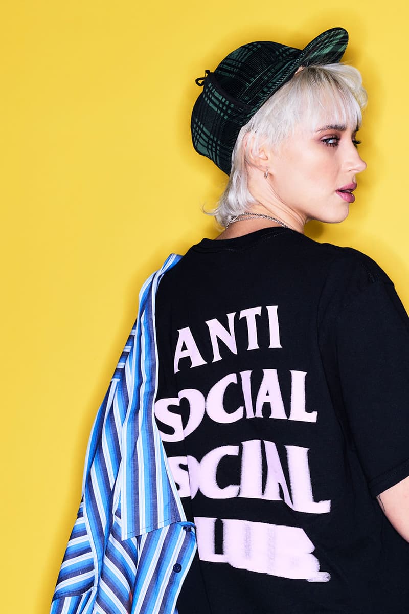 anti social social club aw23 mainline premium body glove collab tees hoodie socks sweatshirt 