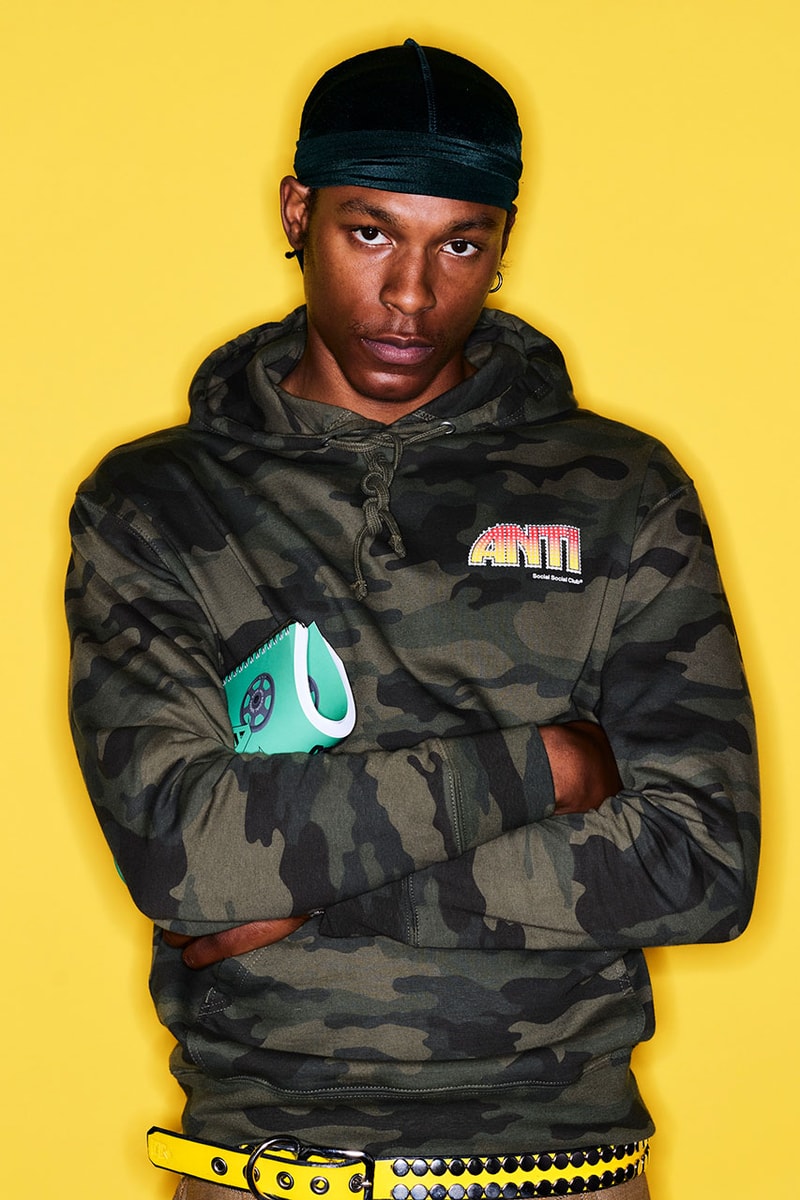 anti social social club aw23 mainline premium body glove collab tees hoodie socks sweatshirt