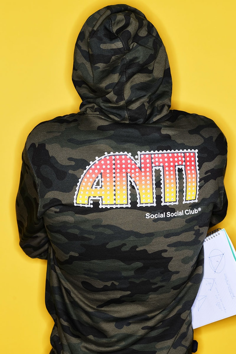 anti social social club aw23 mainline premium body glove collab tees hoodie socks sweatshirt