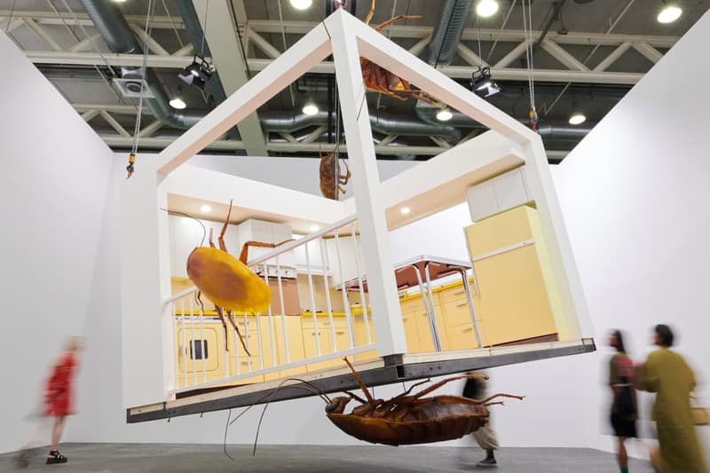 art basel switzerland messe galleries exhibitions sculptures paintings installations