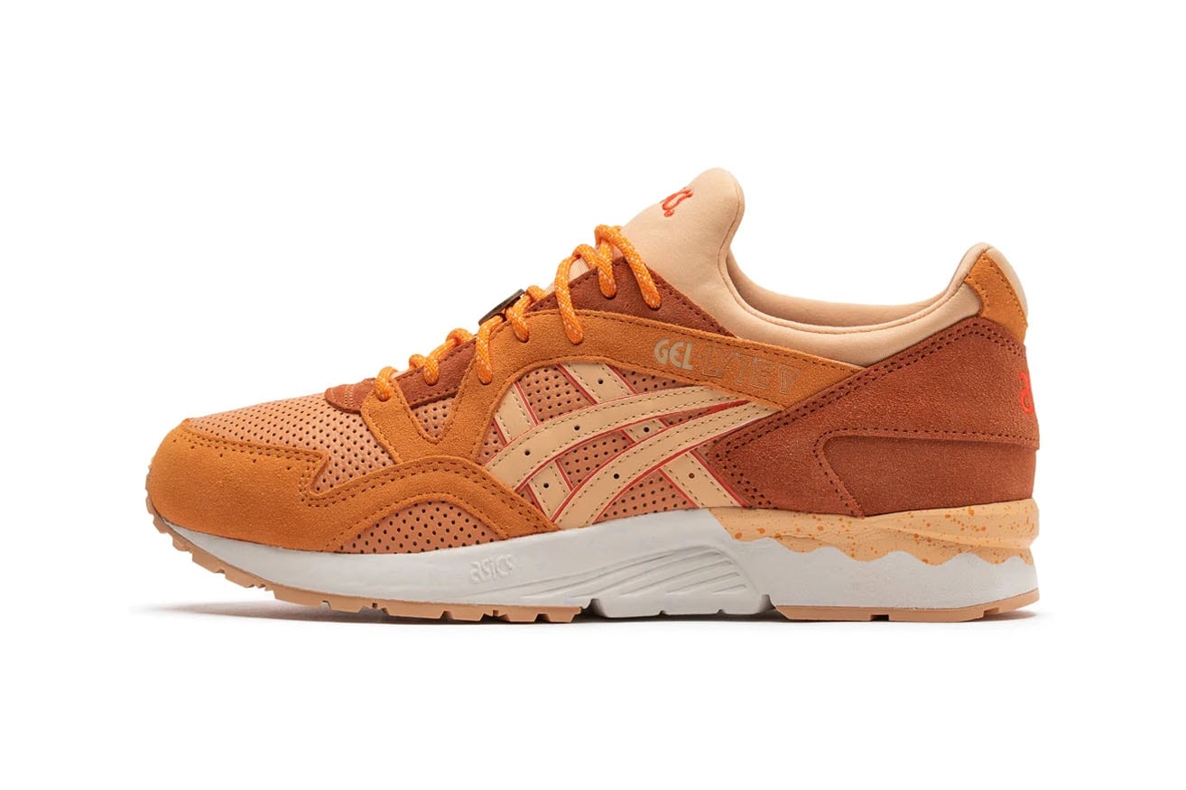 ASICS Gel Lyte V Pack Seafoam Bengal Orange ancient japanese coin lace lock release info date price