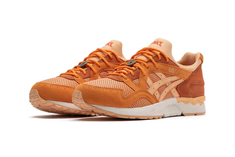 ASICS Gel Lyte V Pack Seafoam Bengal Orange ancient japanese coin lace lock release info date price