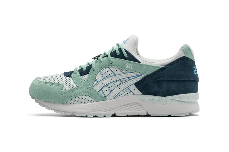 ASICS Gel Lyte V Pack Seafoam Bengal Orange ancient japanese coin lace lock release info date price