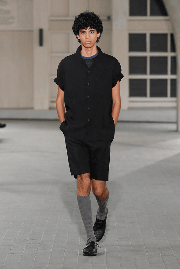 AURALEE Spring Summer 2024 Paris Fashion Week runway show menswear new balance