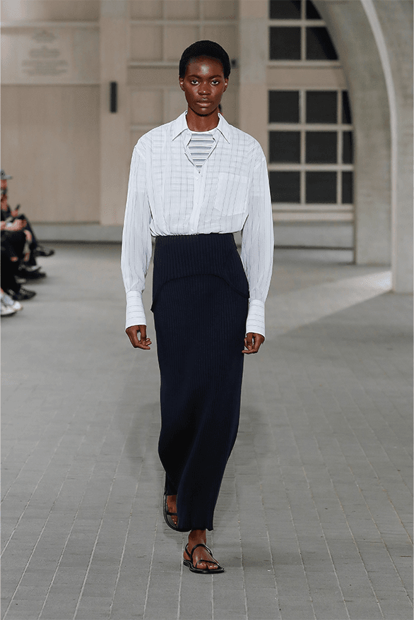 AURALEE Spring Summer 2024 Paris Fashion Week runway show menswear new balance