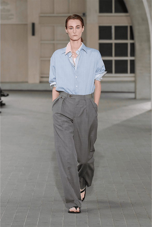 AURALEE Spring Summer 2024 Paris Fashion Week runway show menswear new balance