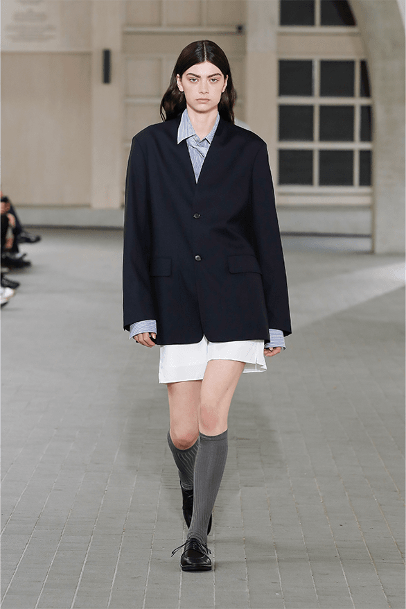 AURALEE Spring Summer 2024 Paris Fashion Week runway show menswear new balance