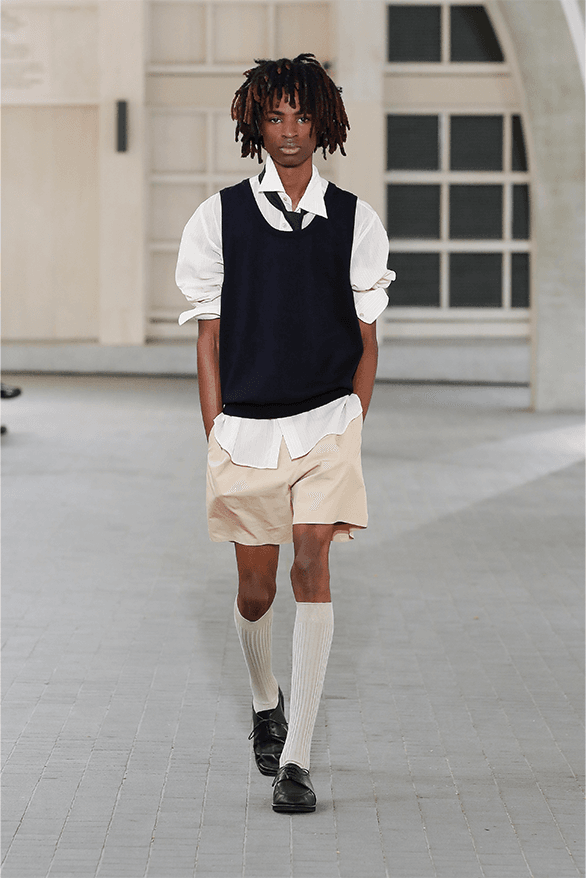 AURALEE Spring Summer 2024 Paris Fashion Week runway show menswear new balance
