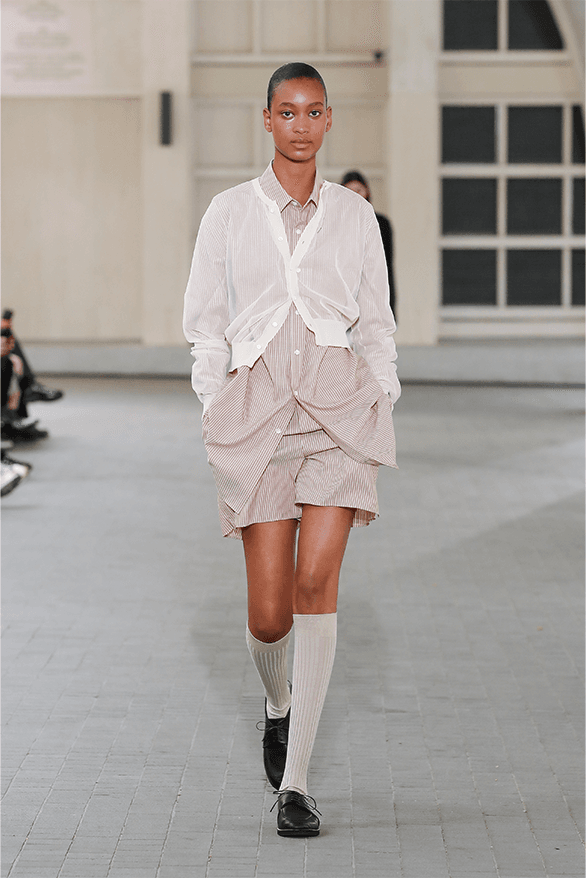 AURALEE Spring Summer 2024 Paris Fashion Week runway show menswear new balance