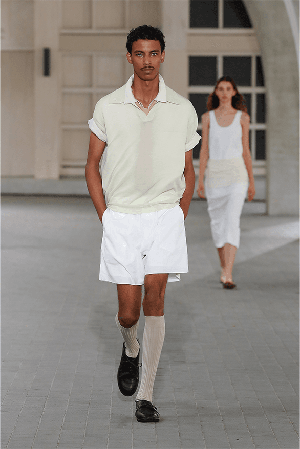 AURALEE Spring Summer 2024 Paris Fashion Week runway show menswear new balance