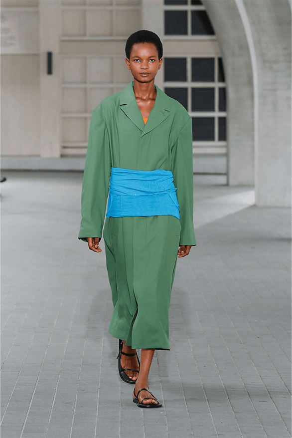 AURALEE Spring Summer 2024 Paris Fashion Week runway show menswear new balance