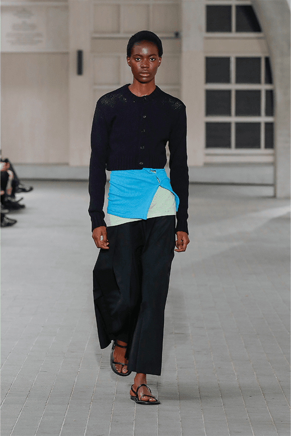AURALEE Spring Summer 2024 Paris Fashion Week runway show menswear new balance