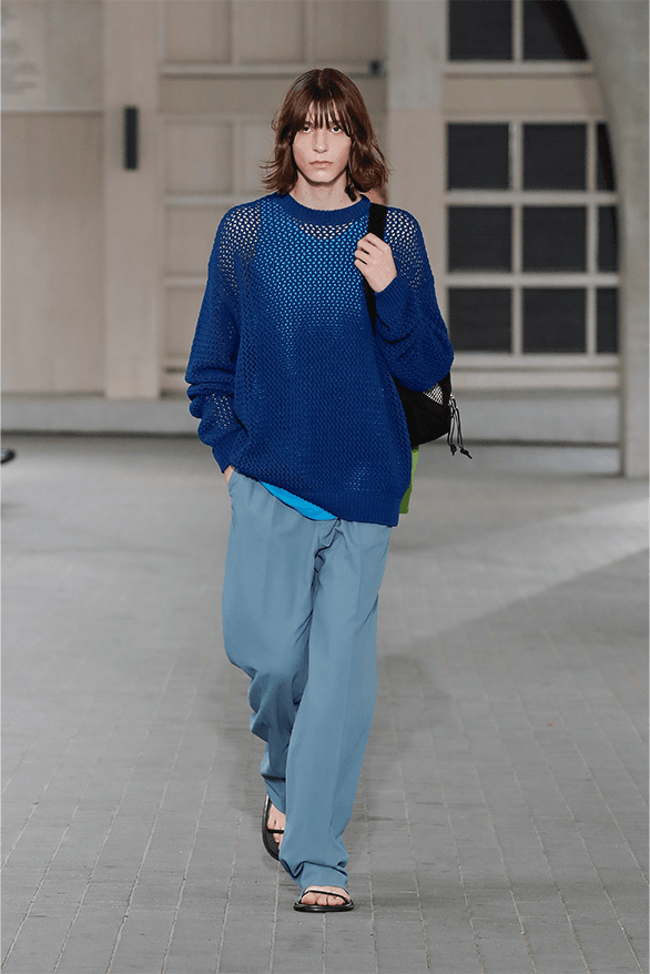 AURALEE Spring Summer 2024 Paris Fashion Week runway show menswear new balance