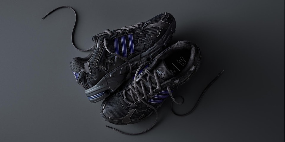 Detailed Look at Bad Bunny's adidas Response CL in "Core Black"
