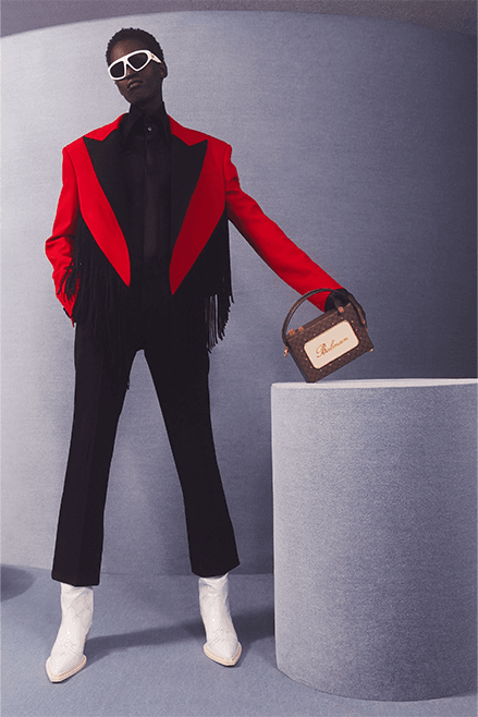 Balmain Resort 2024 Menswear Collection Olivier Rousteing lookbook pre spring