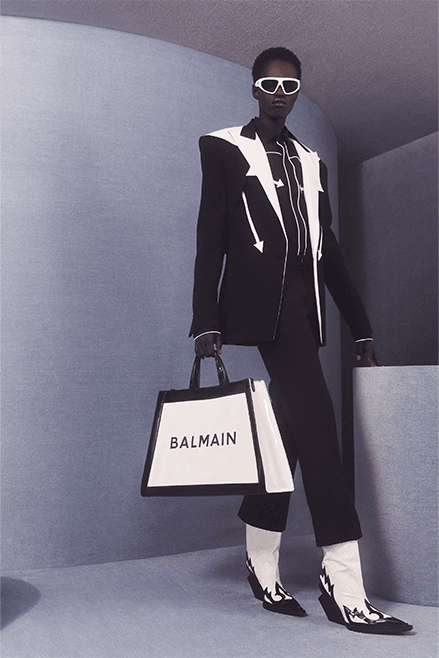 Balmain Resort 2024 Menswear Collection Olivier Rousteing lookbook pre spring