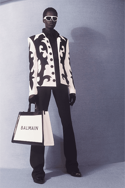 Balmain Resort 2024 Menswear Collection Olivier Rousteing lookbook pre spring