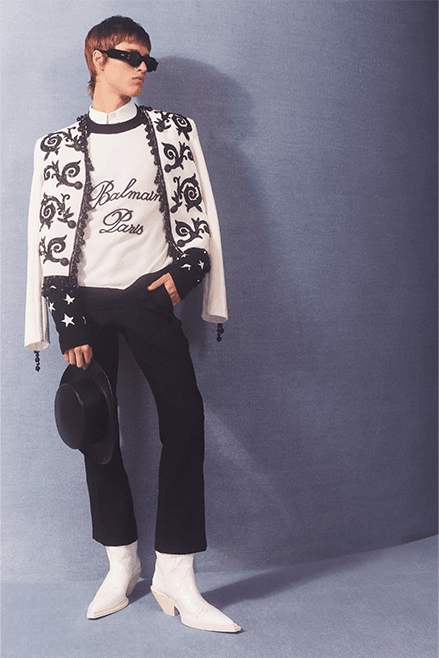 Balmain Resort 2024 Menswear Collection Olivier Rousteing lookbook pre spring