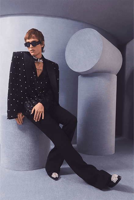 Balmain Resort 2024 Menswear Collection Olivier Rousteing lookbook pre spring