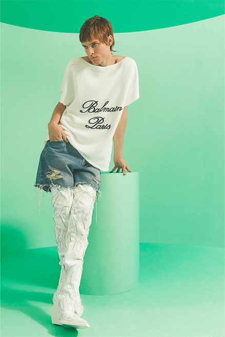 Balmain Resort 2024 Menswear Collection Olivier Rousteing lookbook pre spring