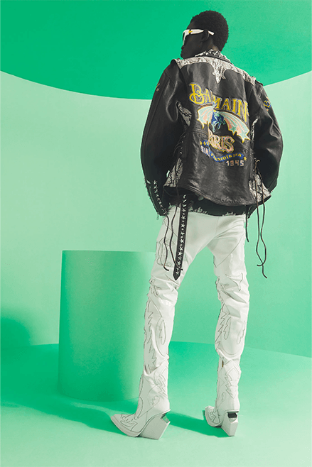 Balmain Resort 2024 Menswear Collection Olivier Rousteing lookbook pre spring