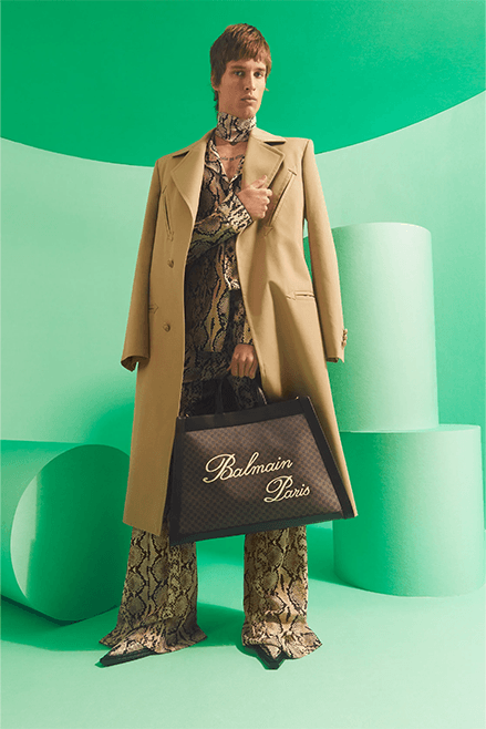 Balmain Resort 2024 Menswear Collection Olivier Rousteing lookbook pre spring