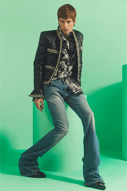 Balmain Resort 2024 Menswear Collection Olivier Rousteing lookbook pre spring