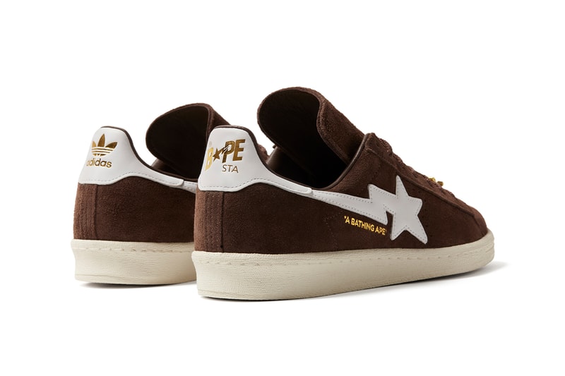 BAPE Adidas Campus 80 Collaboration Release Information details date 30th anniversary BAPE-STA trefoil