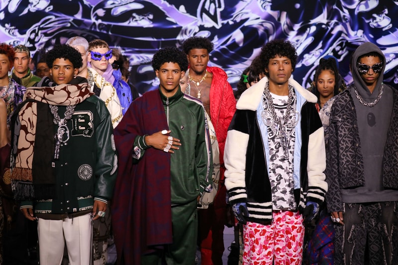 BAPE HEADS SHOW Fall/Winter 2023 Collection Runway Streetwear Images 