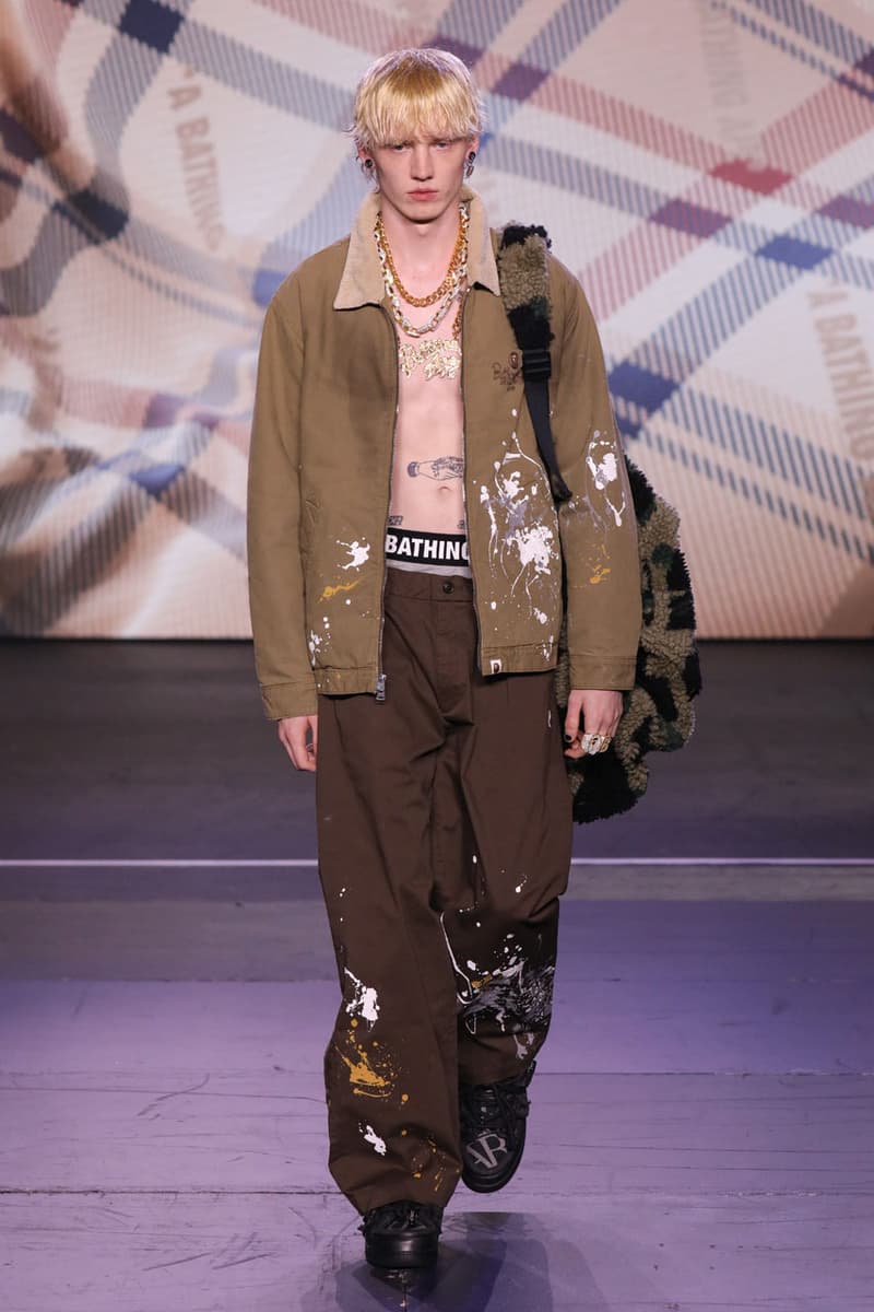 BAPE HEADS SHOW Fall/Winter 2023 Collection Runway Streetwear Images 