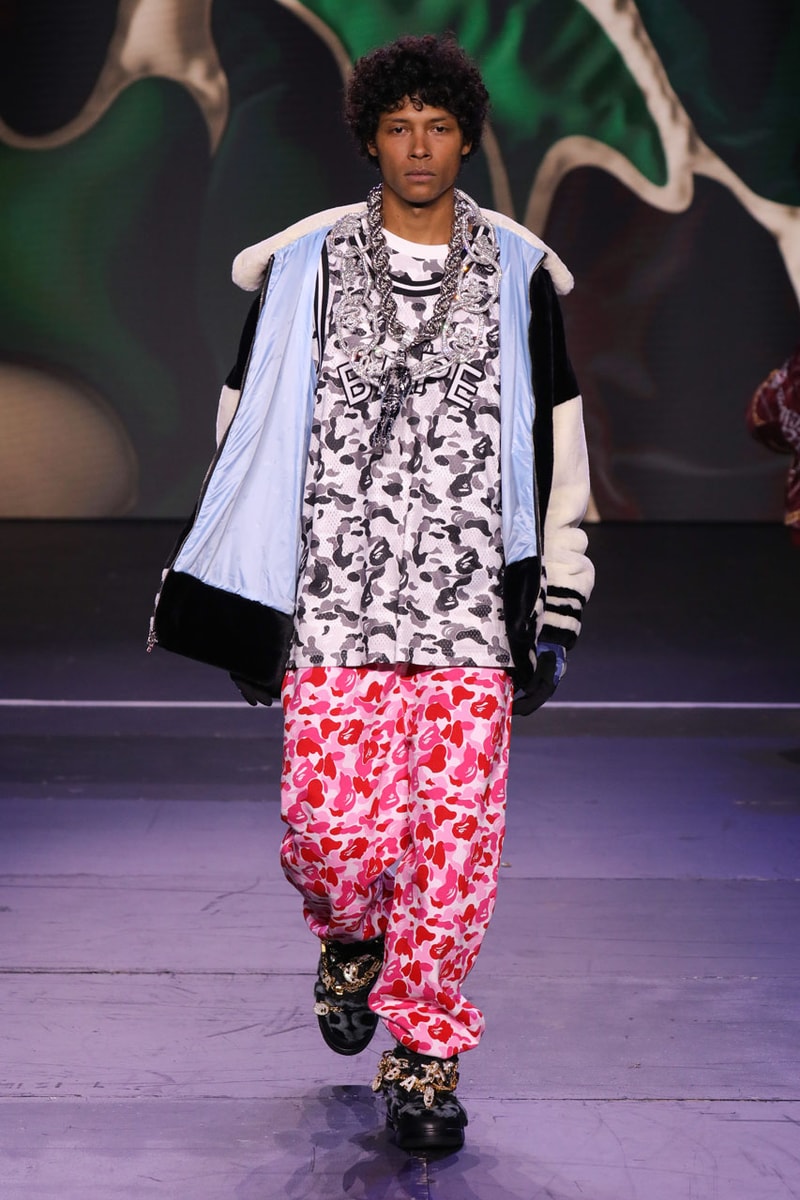 BAPE HEADS SHOW Fall/Winter 2023 Collection Runway Streetwear Images