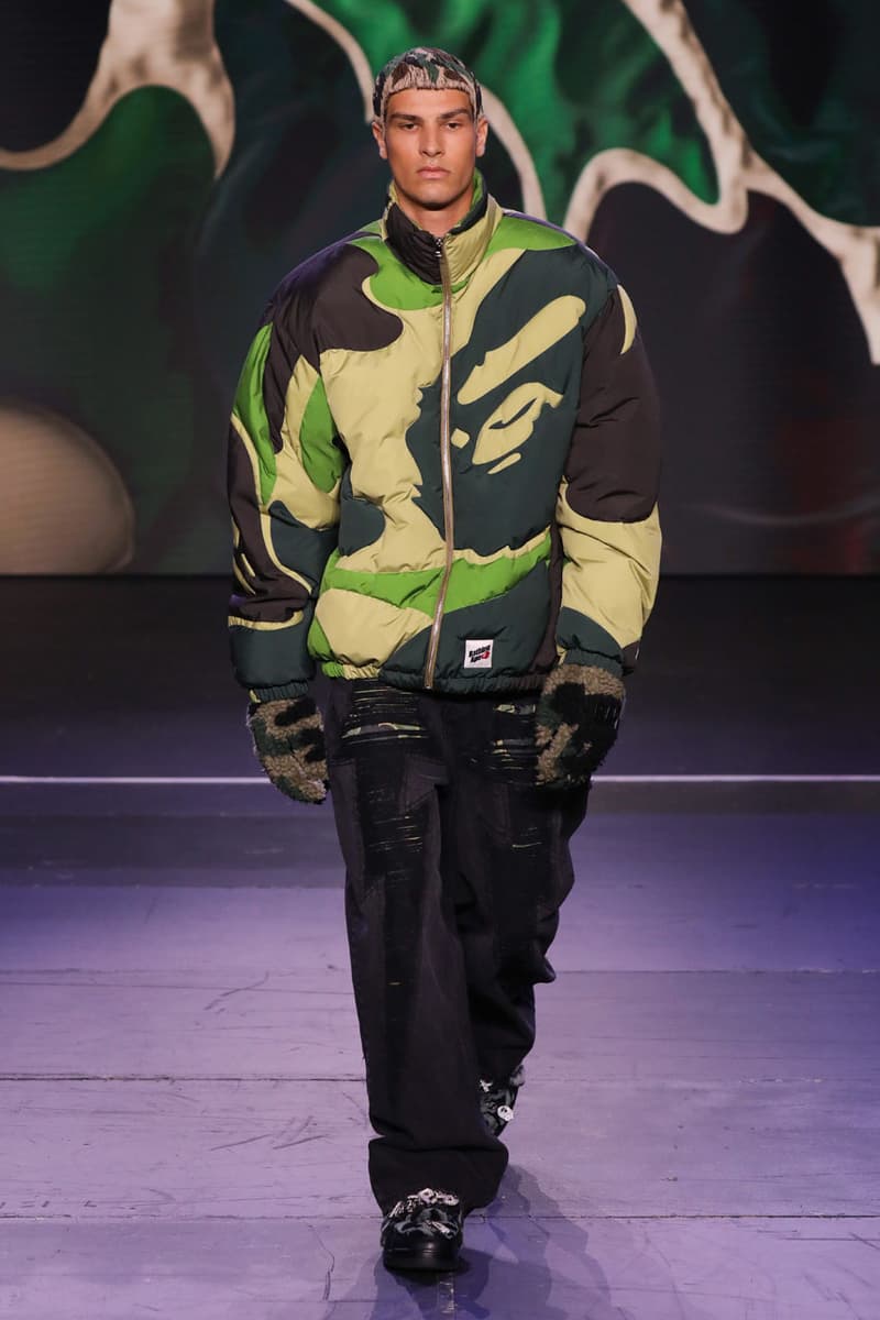 BAPE HEADS SHOW Fall/Winter 2023 Collection Runway Streetwear Images 