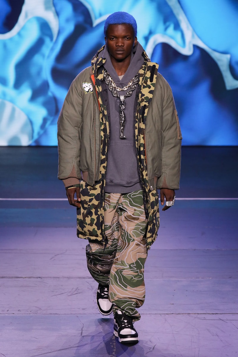 BAPE HEADS SHOW Fall/Winter 2023 Collection Runway Streetwear Images