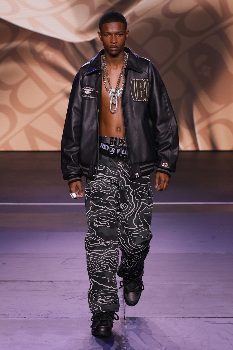 BAPE HEADS SHOW Fall/Winter 2023 Collection Runway Streetwear Images