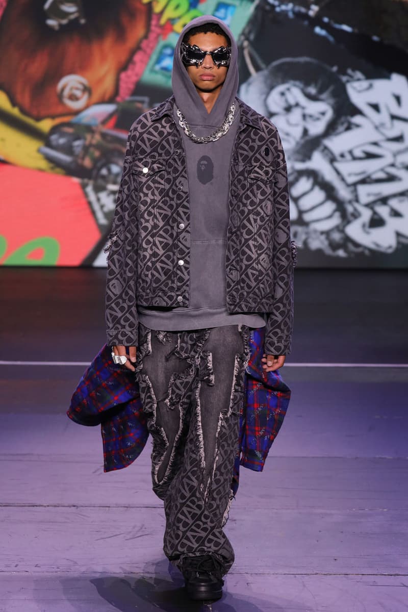 BAPE HEADS SHOW Fall/Winter 2023 Collection Runway Streetwear Images 