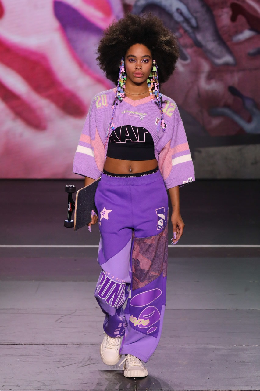 BAPE HEADS SHOW Fall/Winter 2023 Collection Runway Streetwear Images 