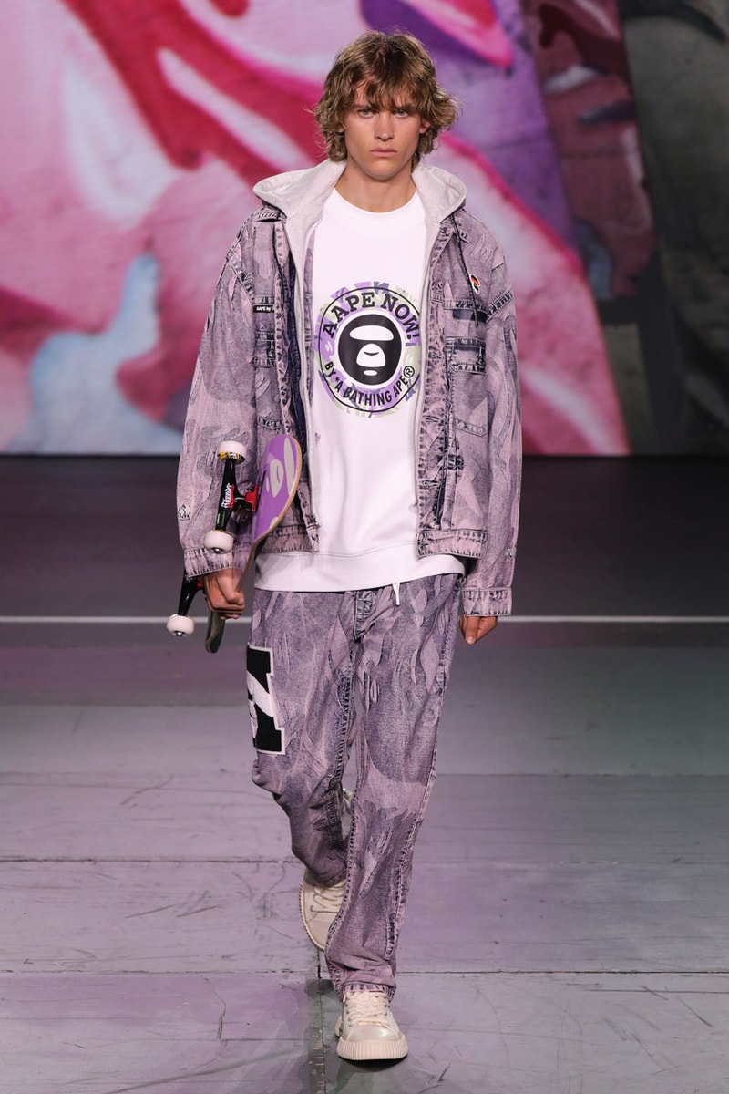 BAPE HEADS SHOW Fall/Winter 2023 Collection Runway Streetwear Images 