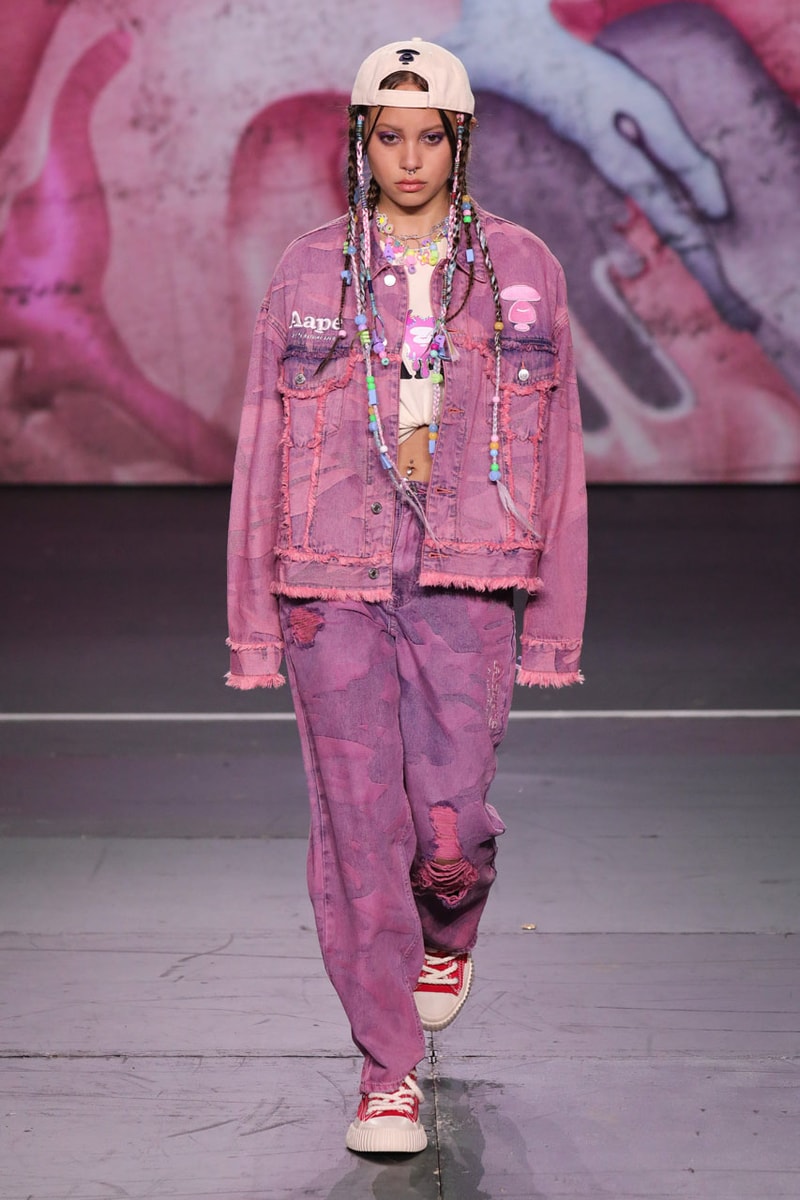 BAPE HEADS SHOW Fall/Winter 2023 Collection Runway Streetwear Images