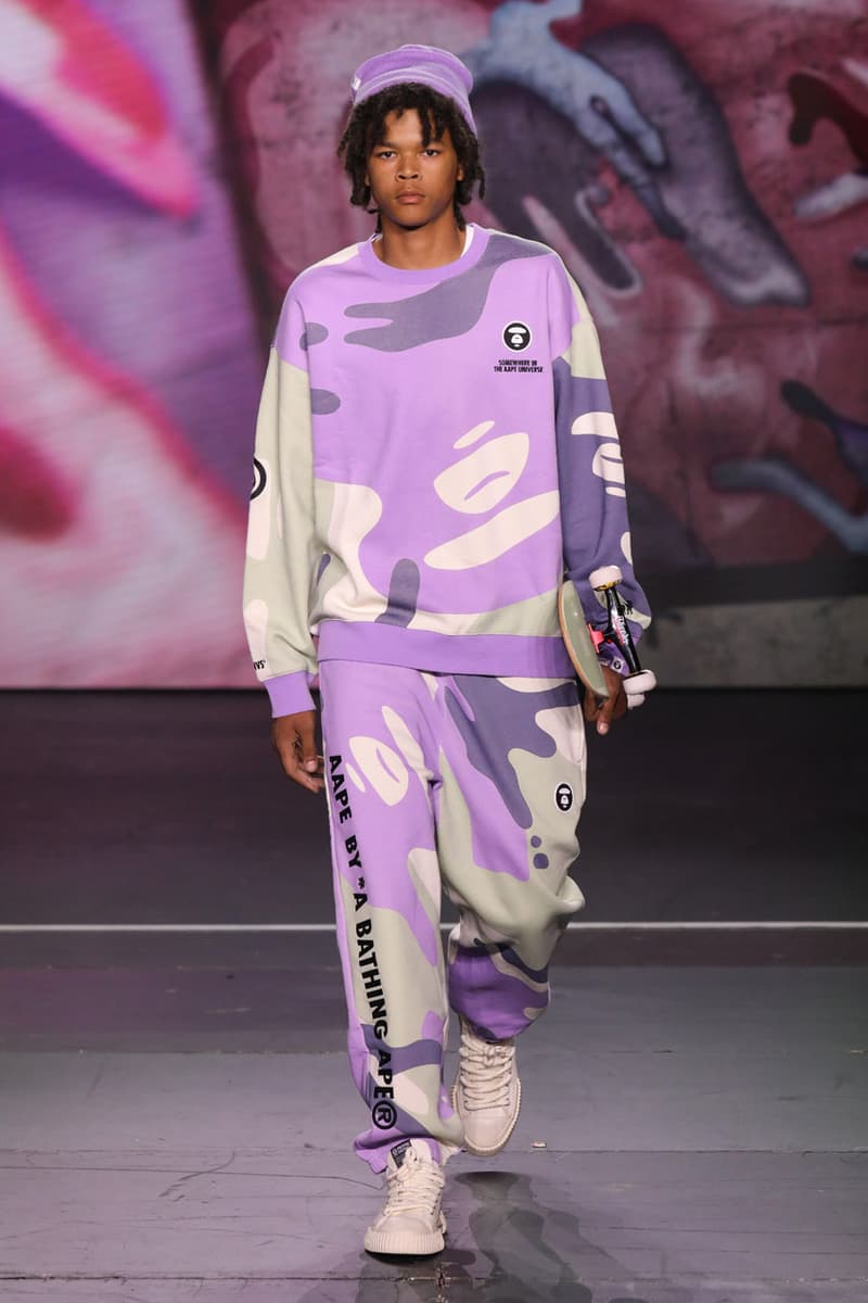 BAPE HEADS SHOW Fall/Winter 2023 Collection Runway Streetwear Images 