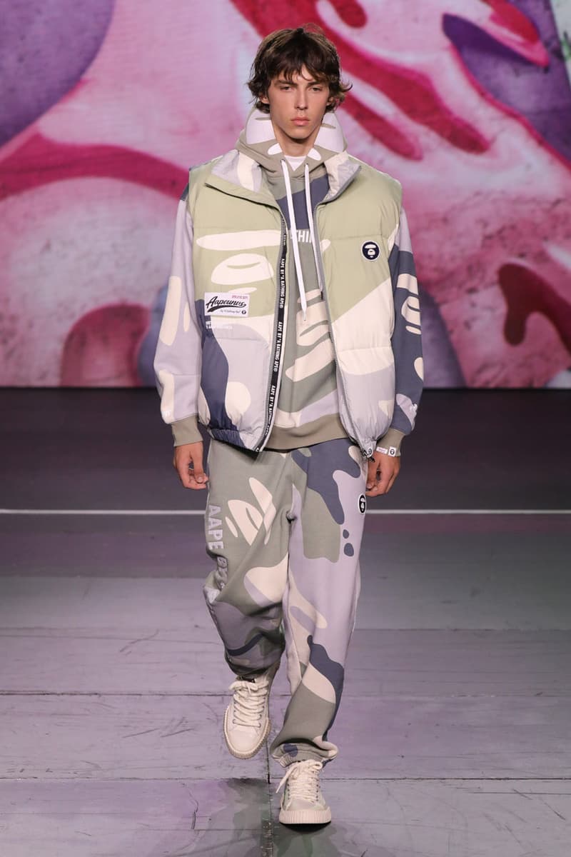 BAPE HEADS SHOW Fall/Winter 2023 Collection Runway Streetwear Images 