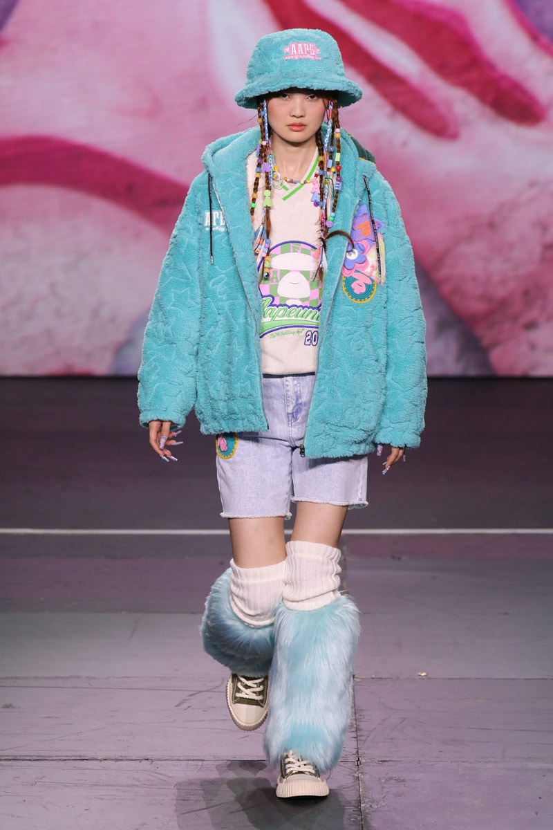 BAPE HEADS SHOW Fall/Winter 2023 Collection Runway Streetwear Images