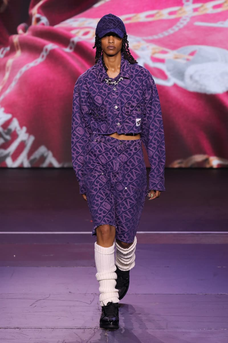 BAPE HEADS SHOW Fall/Winter 2023 Collection Runway Streetwear Images 