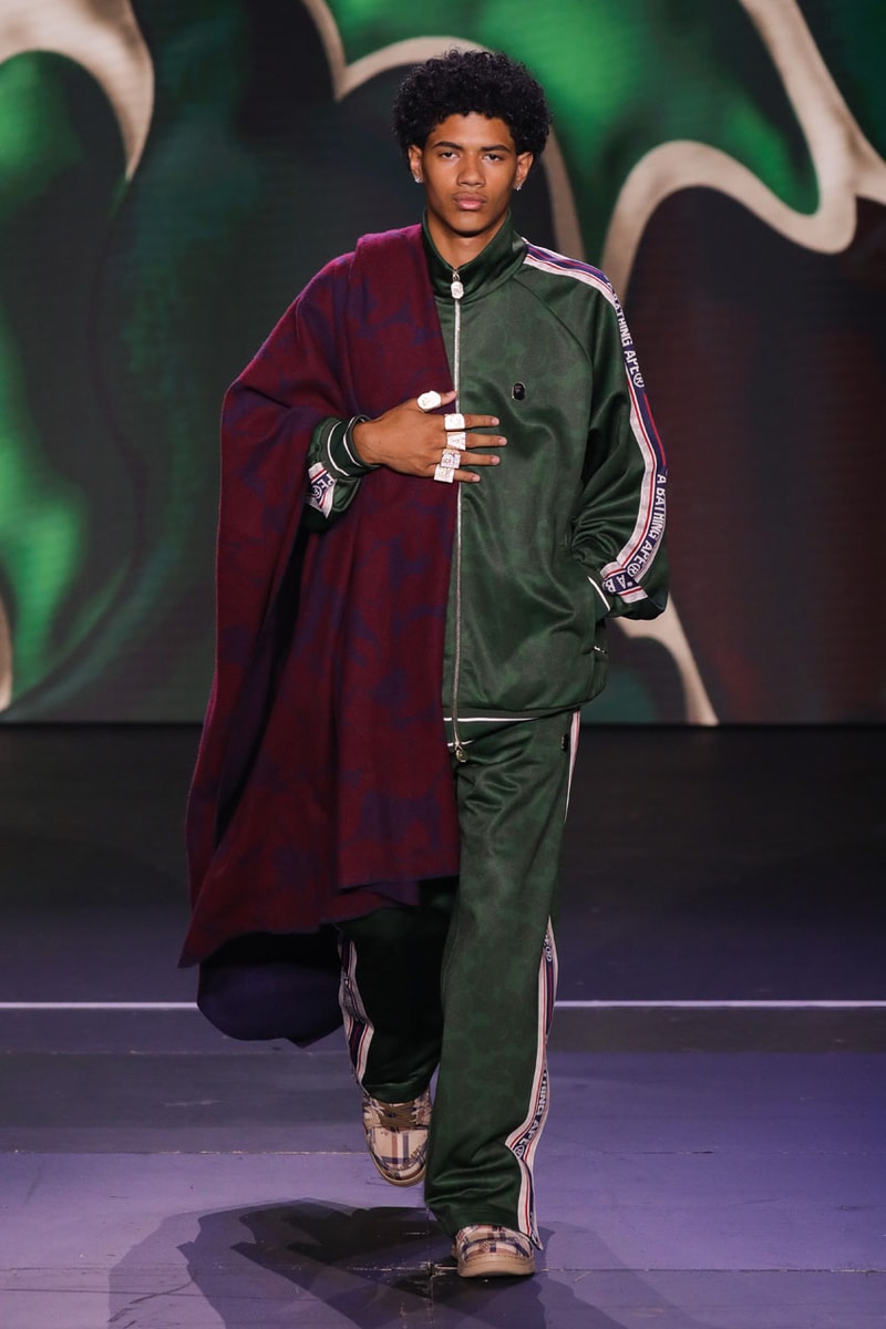 BAPE HEADS SHOW Fall/Winter 2023 Collection Runway Streetwear Images