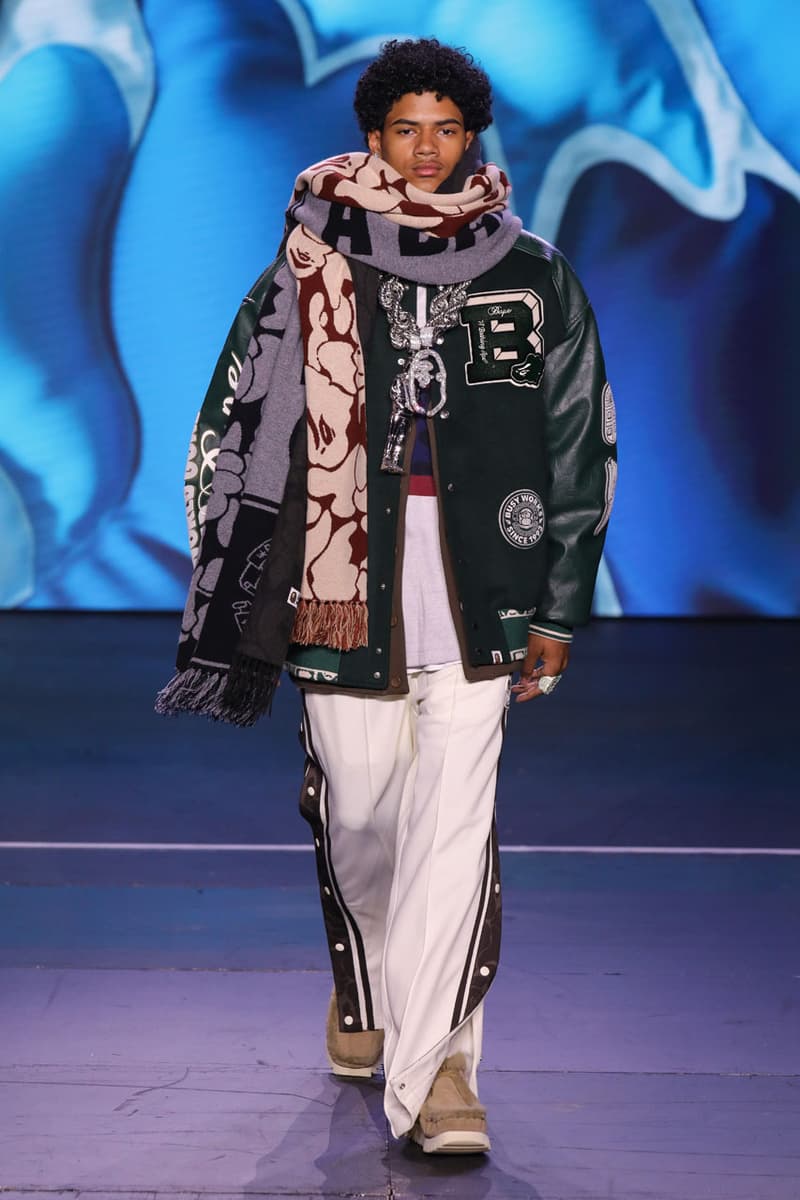 BAPE HEADS SHOW Fall/Winter 2023 Collection Runway Streetwear Images 