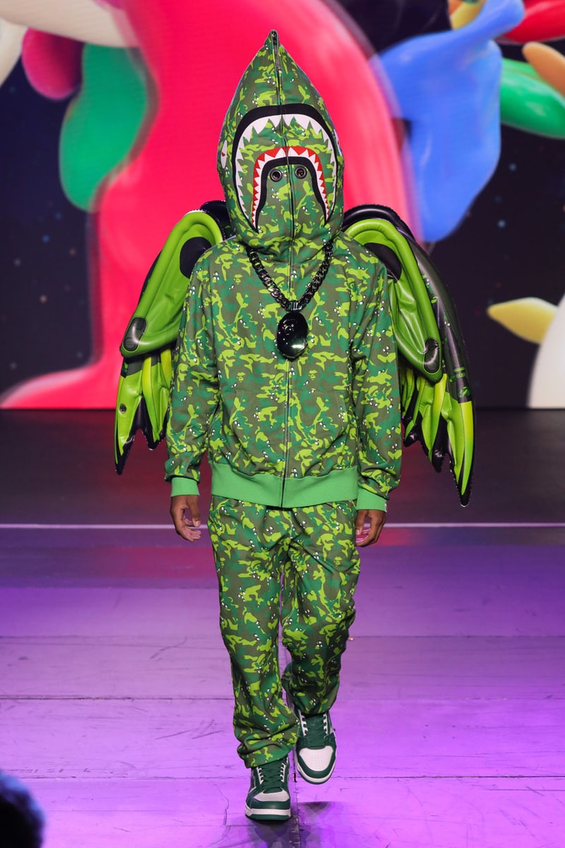 Bape Heads Fall 2023 Runway Show in New York: Shoe Highlights