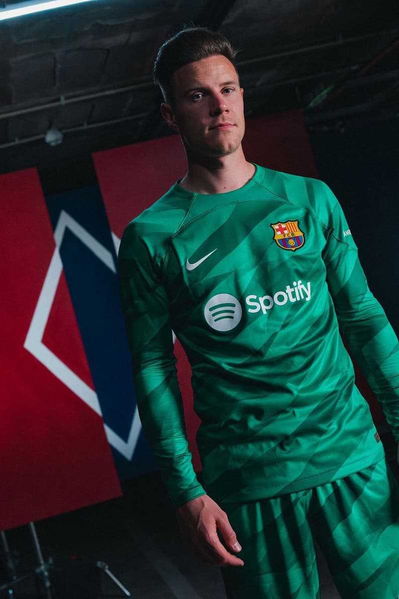Barcelona Nike Football Soccer Jersey Sports La Liga Real Madrid Sports Gavi Champions League Mbappe Erling Haaland Kevin De Bruyne