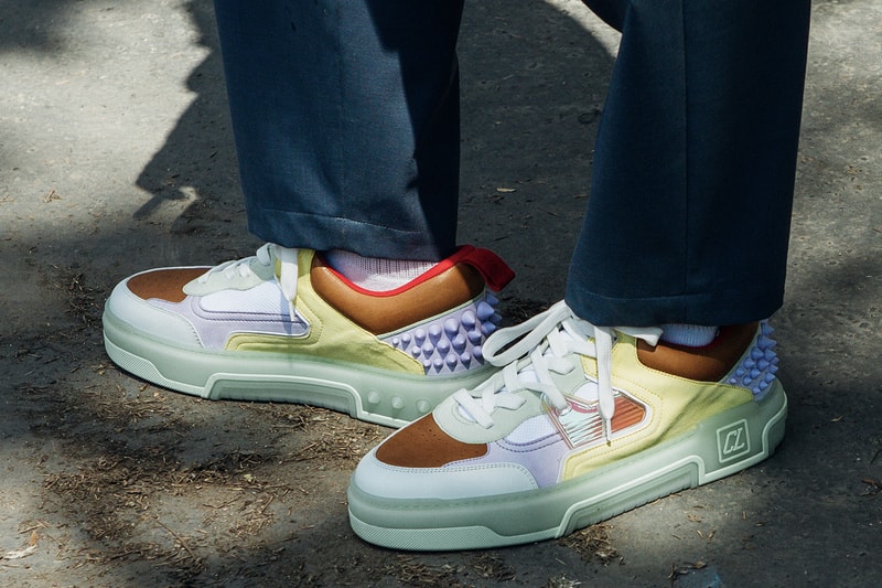 Best Footwear Trends at Paris Fashion Week Men's SS24 paris fashion week nike dior balenciaga clogs birkenstocks nike terminator cdg comme des garcons raf simons christian louboutin